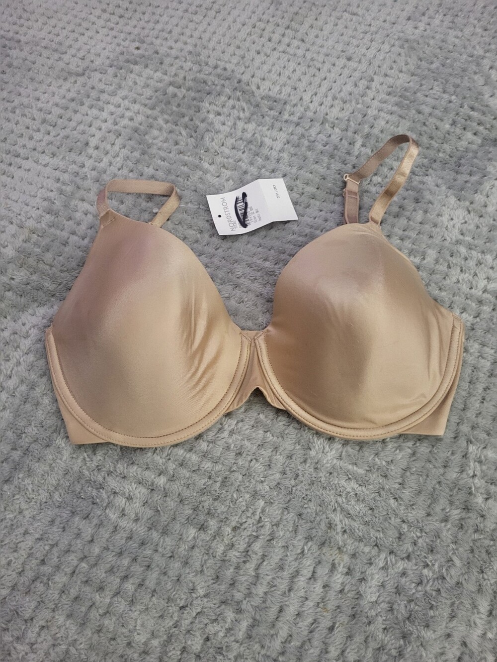 NWT Natori Smooth Nude Underwire T-Shirt Bra - Beige 32DDD